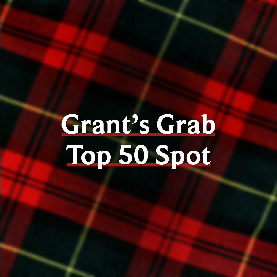 Grant's Grab Top 50 Spot