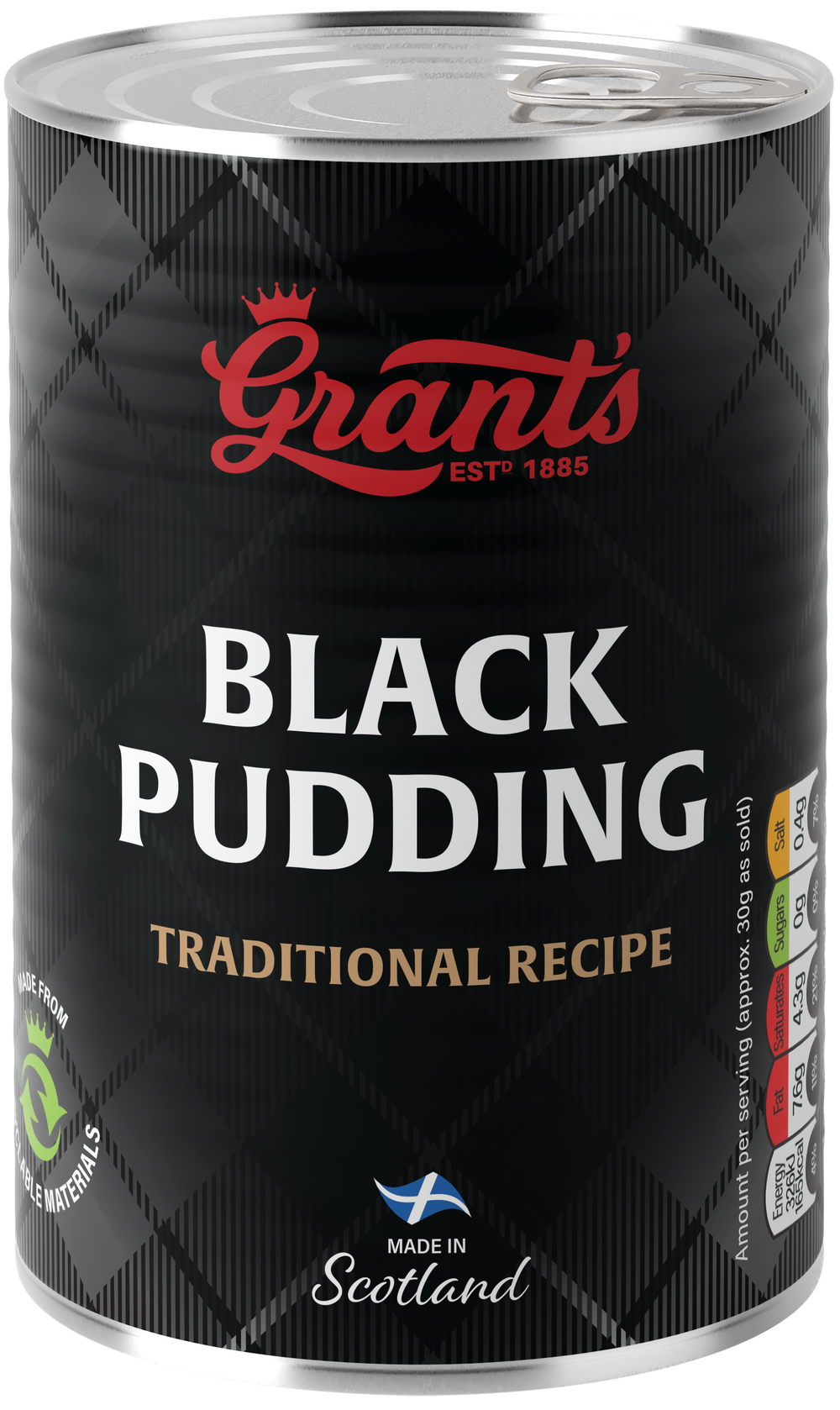 Black Pudding | 6 Can Pack – Grants Foods