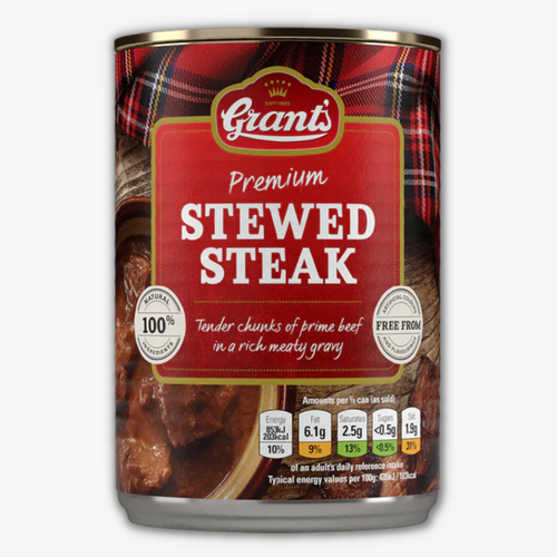 Grant's Stewed Steak Can