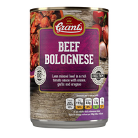 Beef Bolognese From Grant's Foods