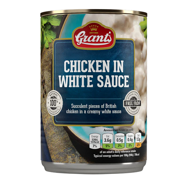 Chicken in White Sauce From Grant's Foods