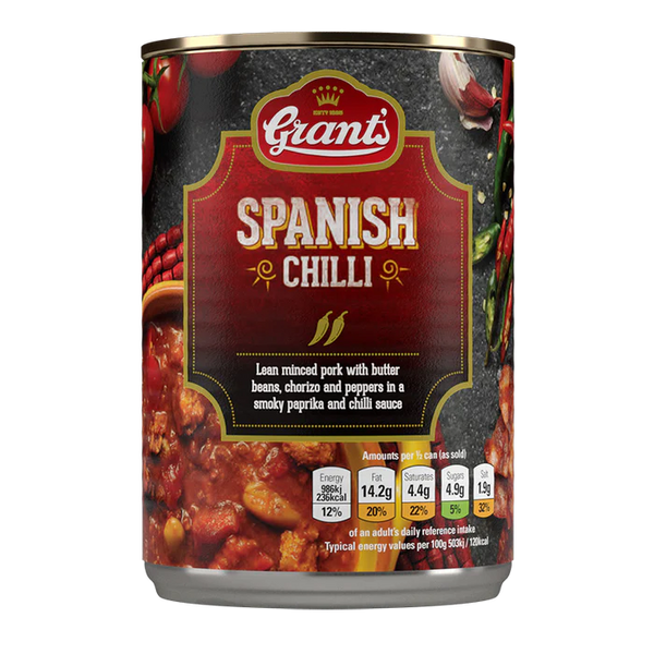 Spanish Chilli From Grant's Foods 