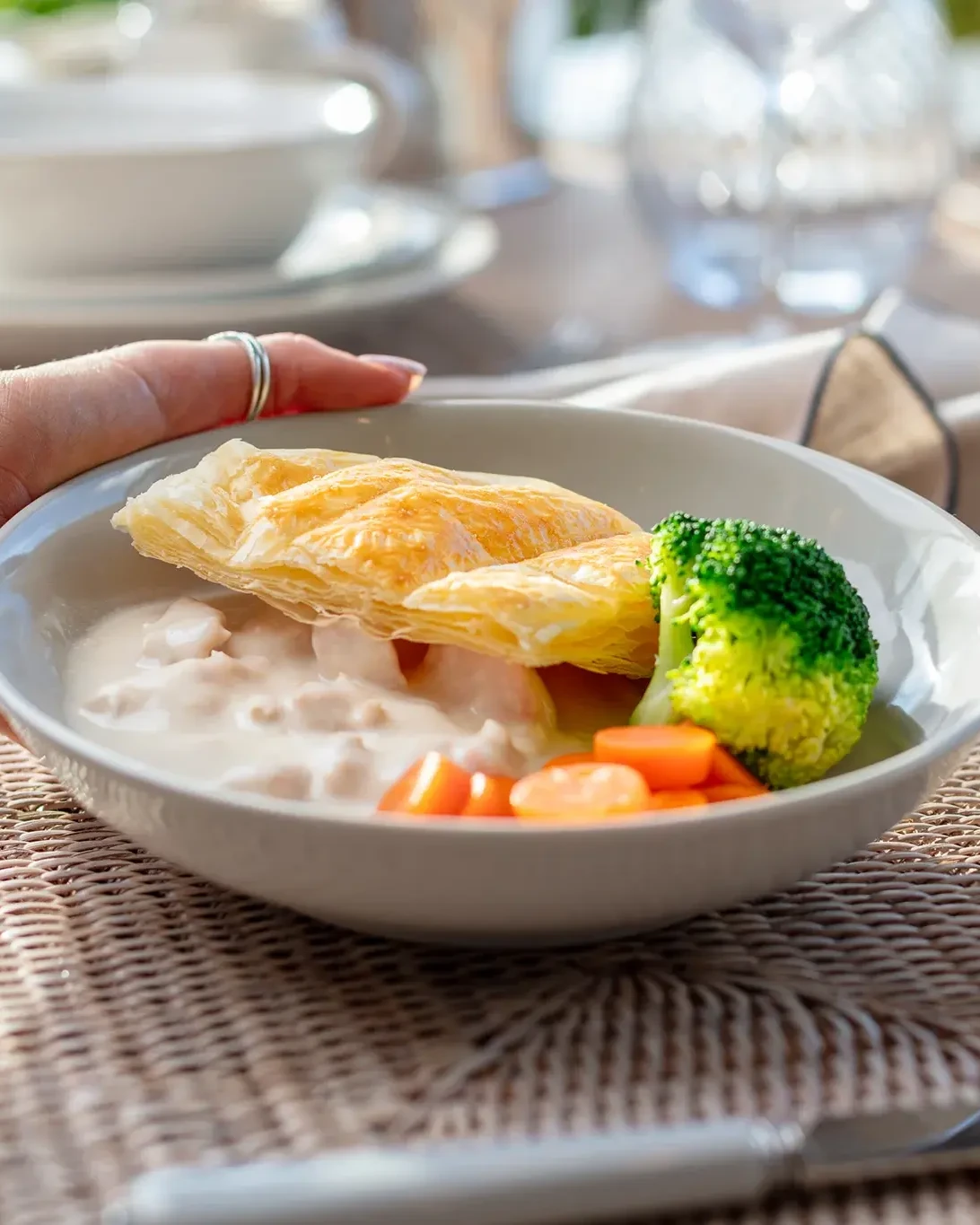 Chicken in White Sauce