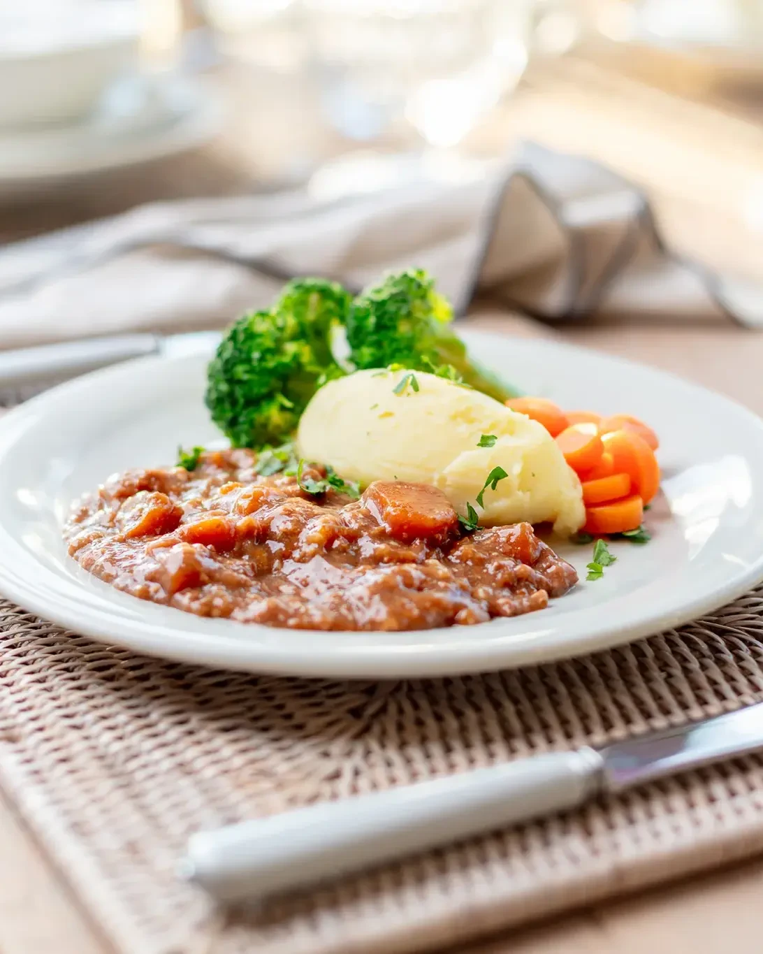 Minced Beef & Carrots