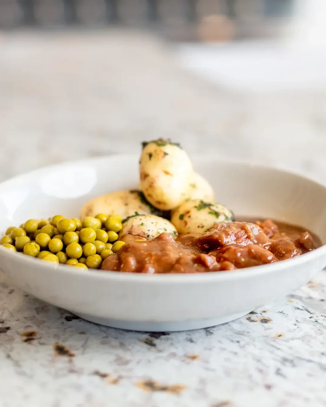 Minced Beef & Peas